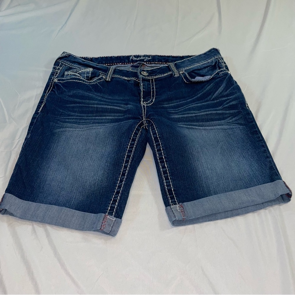 Amethyst Jeans‎ Dark Blue Jean Shorts